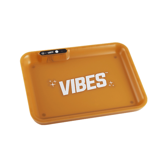 LED Rolling Tray x Vibes