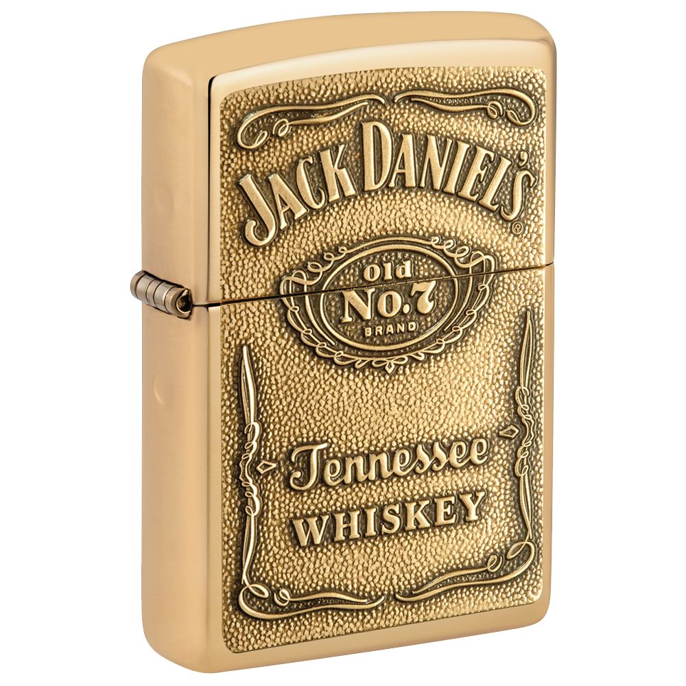 Jack Daniel's Emblem High Polish Brass